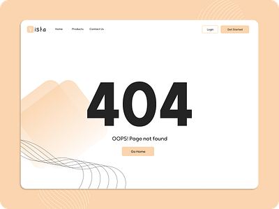 404 Page - Daily UI 008 404 dailyui error error page figma ui