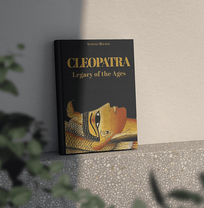Book Cover : Cleopatra book book cover cover design graphic design illustration