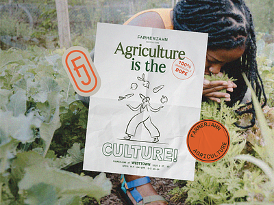 FarmerJawn Branding agriculture branding culture farm food illustration logo organic sustainability
