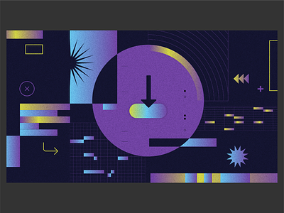 Workflow branding collage design geometry illustration layout pattern texture ui