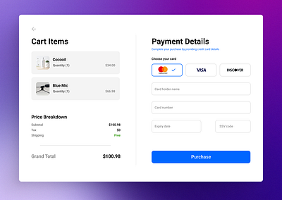 Daily UI Challenge # 002 cart cart page checkout dailyui design challenge figma graphic design ui uiux user interface ux