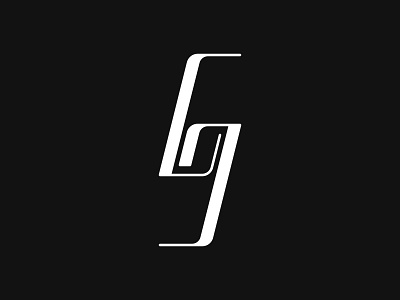 Gg alphabet design g gg graphic design letter letters logo minimal type typography vector