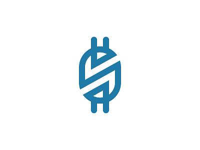Letter Sn Plug Logo brand branding design electric energy electrical connection electricity socket logo power electric sn plug technology typography vector