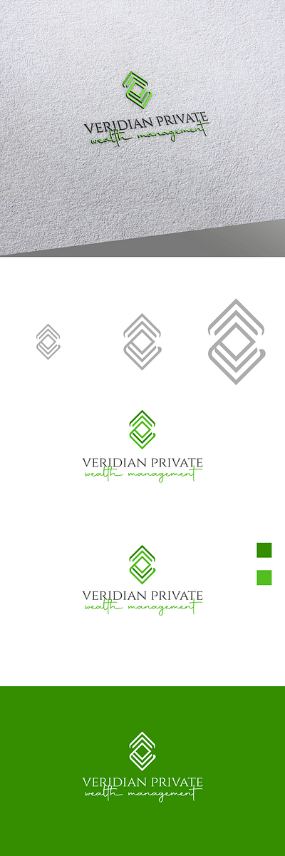 Veridian private wealth managmen logo for sell! lifestyle managment wealth