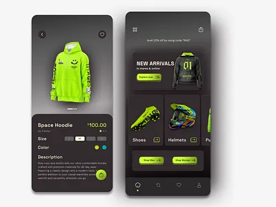 Apparel app design | UI/UX Design app graphic design logo ui ui design ux