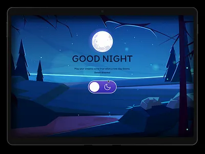 Animation of Toggle button branding day design durkmode light mode main page motion graphics nigth switch theme toggle ui