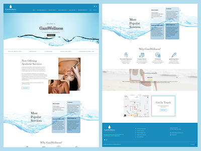 GamWellness - Full Elementor Design and Development design elementor ui web design web develop wordpress