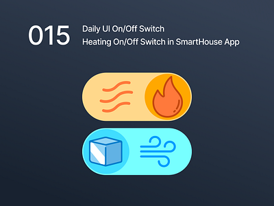 Daily UI 015 - "On/Off Switch" daily ui ui