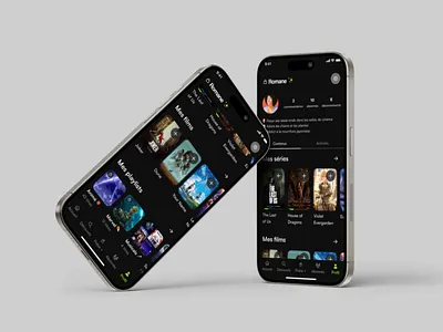 User Profile app dailyui dailyui006 figma graphic design movies series ui user profile ux