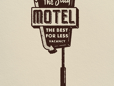 The Stag Motel badge boogie sign design illustration logo midcentury logo midcentury sign old hotel sign outdoors patch retro retro hotel sign vintage wilderness