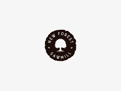 New Forest Sawmill - Branding Identity brand identity branding graphic design graphic designer dorset logo design sam hodson design samhodsondesign sawmill the new forest web design