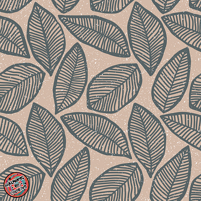 Linocut Inspired Patterns alwaysbecoloring design graphic design illustration pattern pattern design procreate