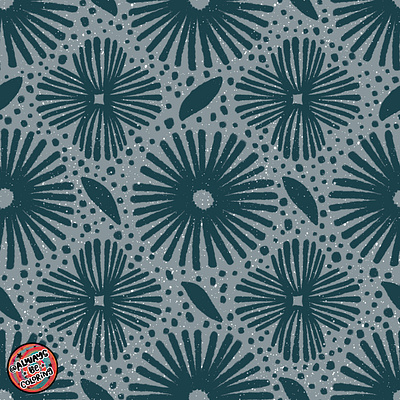 Linocut Inspired Patterns alwaysbecoloring design graphic design illustration pattern pattern design procreate