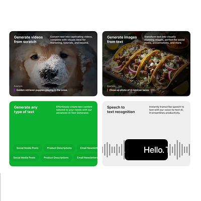 Illusion AI 2.0 - AI Workflows ai animated animation artificial intelligence bento grid chatgpt home page illusion illusion ai landing page open ai openai site stable diffusion ui