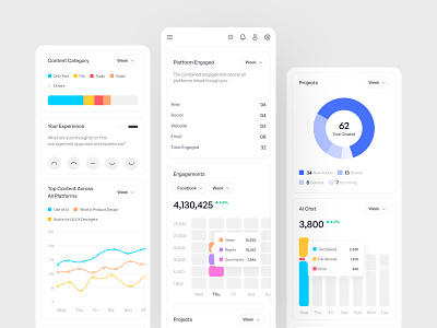 Ai Content Generator Responsive - Scribe ai ai app ai content generator ai copy writing ai platform app crm dashboard minimal design mobile app modern ui responsive design saas app sales text generator ui design uiux design web design web3 website