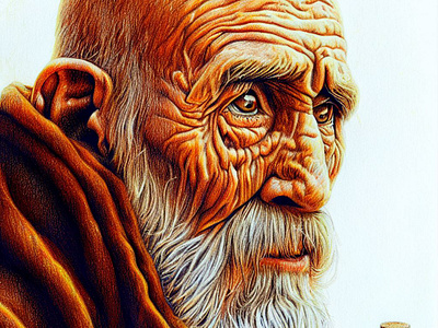 Silent Echoes | Witnessing the Partition | tracingflock artificial intelligence deep sorrow face drawing face illustration history hope old faces old man painful partition times pencil art the lost world tracingflock two nations