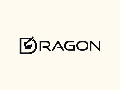 Dragon MInimal Logo branding dragon graphic design logo minimal