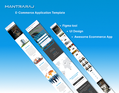 Mantraraj - E-Commerce Application Template applicaton figma png image template ui