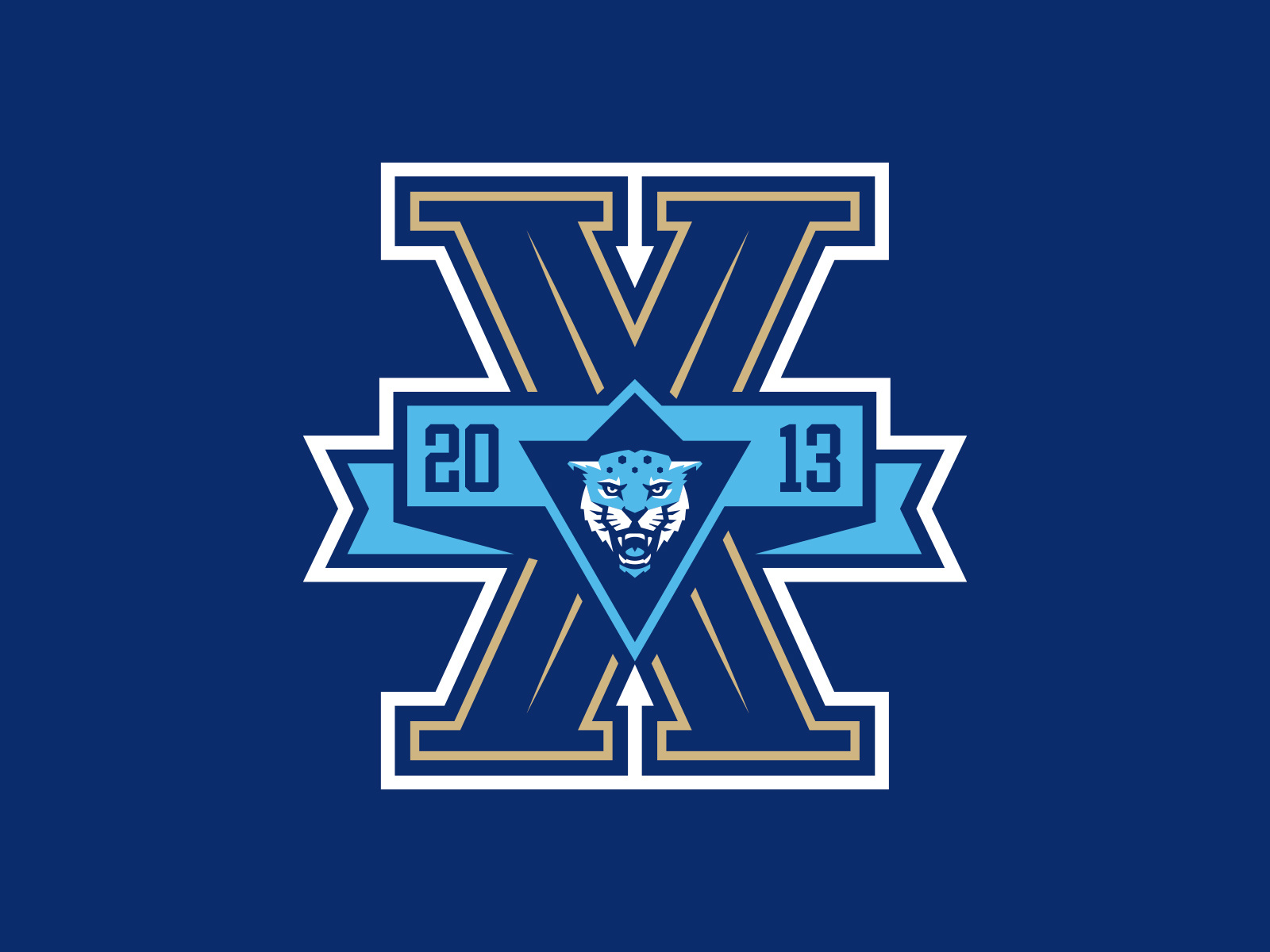 Anniversary logo of the hockey club by sontwerper on Dribbble