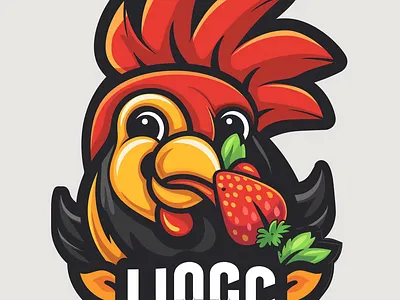 Rooster logo design branding creative logo design fiverr graphic design illustration logo logo design logo maker rooster logo