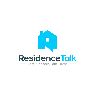 Residence Talk Logo Design chat logo logos r chat logo r logo r residence logo residence logo talk logo