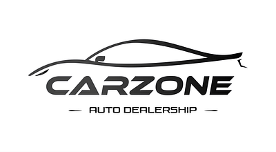 CARZONE LOGO DESIGN car graphic design logo minimalistic visual