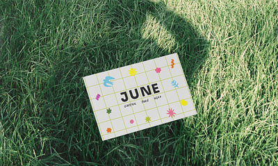 Branding June branding graphic design