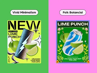 Vivid Minimalism VS Folk Botancial 3d branding design design assets folk botanical free assets graphic design iconscout illustration poster vector vivid minimalism