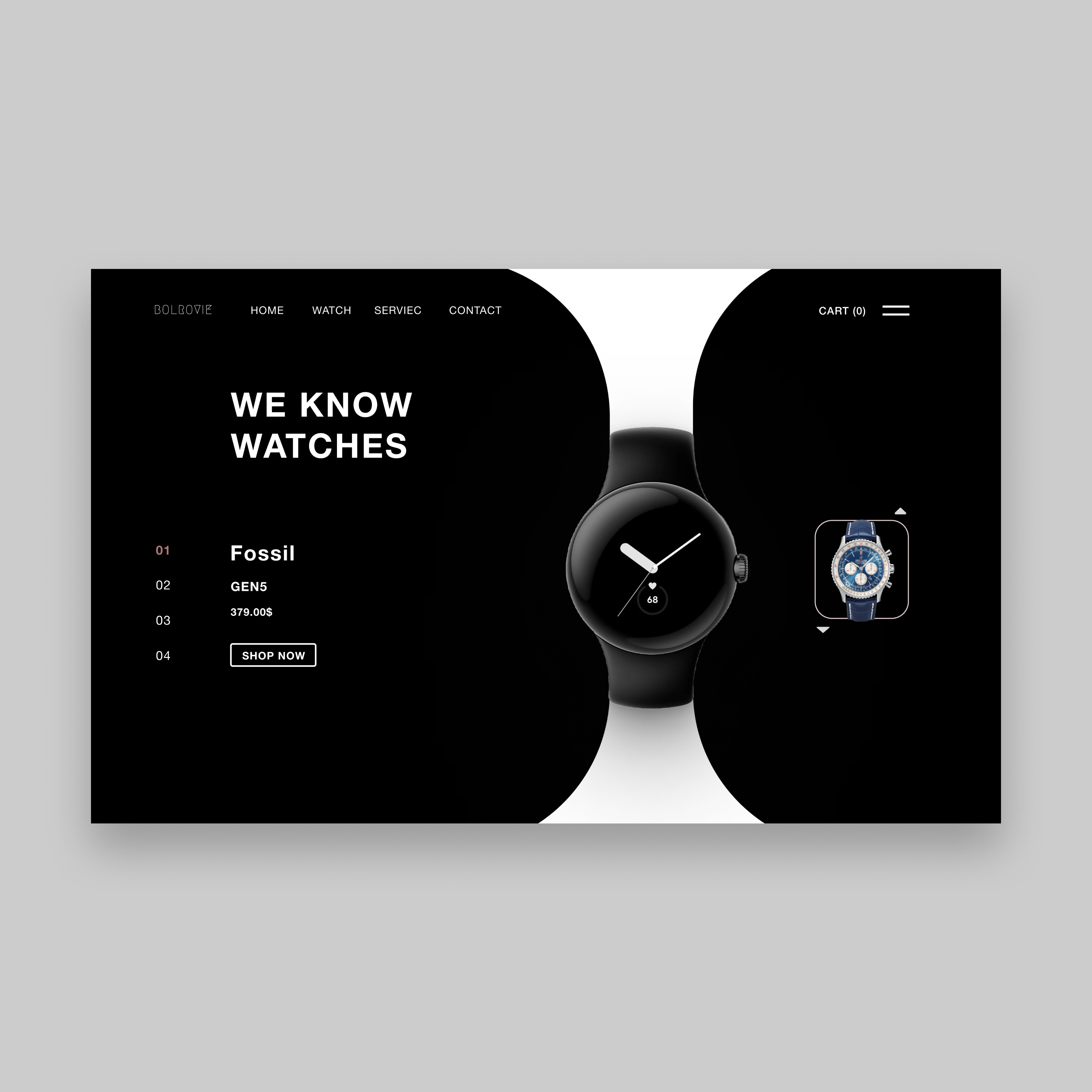Bolrovie Online Shop agency branding graphic design landing page motion graphics new work online shop ui ux web web design website