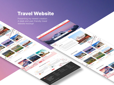 New Travel Website Design design figma travel website travel website design ui design uiux web design website website designs website mockups