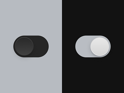 On/Off Switch – Daily UI – #015 015 daily ui dailyui neumorphism off on onoff onoff switch skeuomorphism switch toggle toggle switch ui ui components ui elements