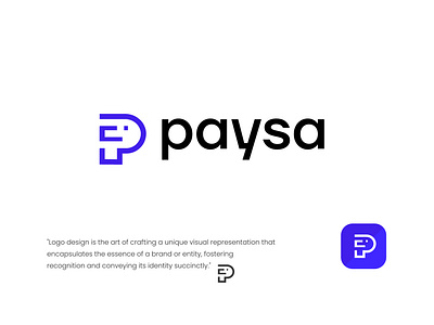 Paysa payment and money icon logo design branding by Donlift on Dribbble