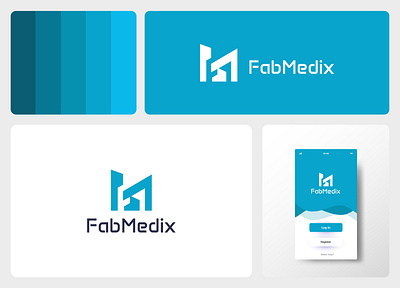 Fabmedix Logo Design abstract abstract logo brand design brand identity branding branding design graphic design logo logo design