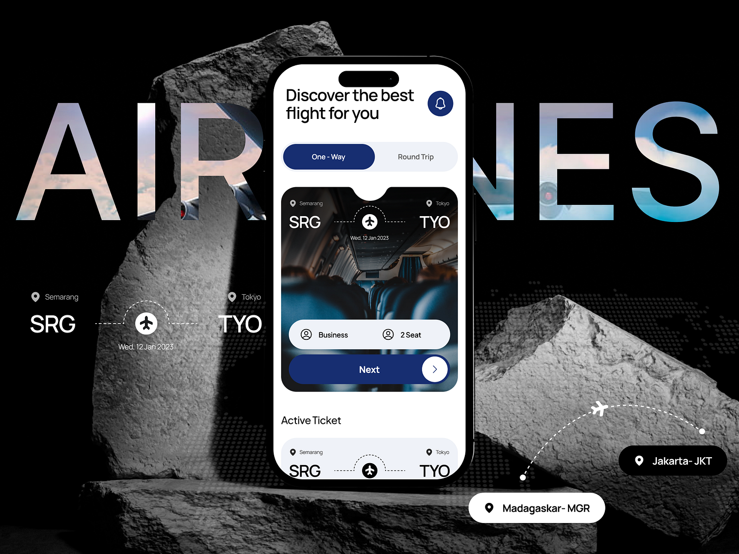 Flight Booking App UI Design app branding design graphic design illustration logo typography ui ux vector
