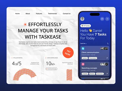 UI/UX Design for Task Management Application app design figma management mobile project manager site task task manager ui ui design user interface ux web design work