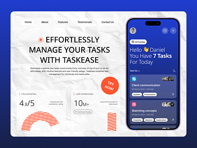 Task Manager Concept app figma management mobile project manager site task task manager ui ux web design work