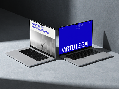 Virtu Legal Corporate website design branding color corporate landing page legal logo minimalism typography ui ui inspiration ux web design website