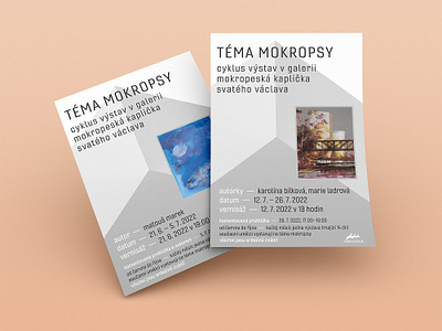 Téma Mokropsy – posters graphic design poster