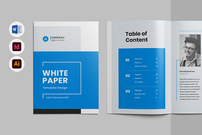 White Paper Template visual identity