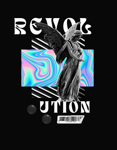 REVOK UTION branding graphic design illustration logo vector