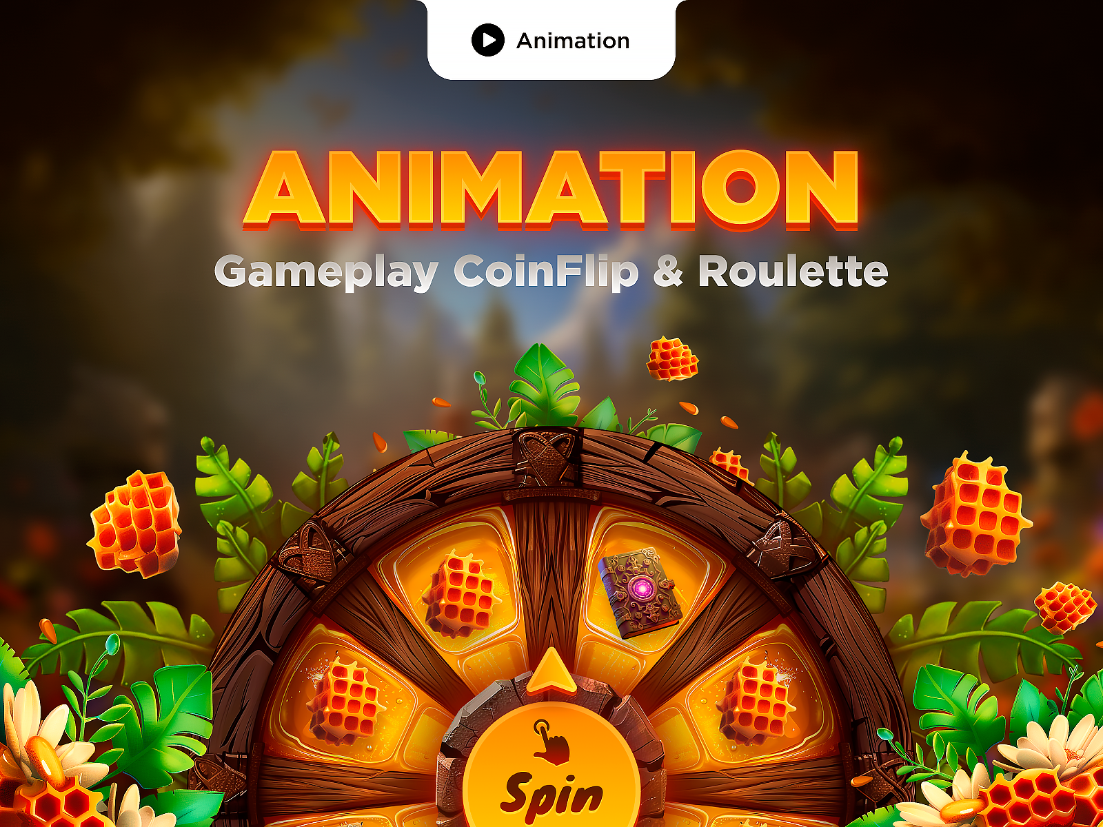 Animation: Gameplay CoinFlip & Roulette animation animation casino casino casino game coinflip coinflip animation coinflip casino crypto casino gambling game animaniton game interface gameplay coinflip gameplay roulette igaming motion game design motion graphics online casino roulette roulette animation roulette casino