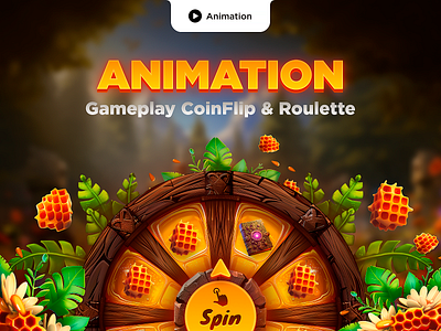 Animation: Gameplay CoinFlip & Roulette animation animation casino casino casino game coinflip coinflip animation coinflip casino crypto casino gambling game animaniton game interface gameplay coinflip gameplay roulette igaming motion game design motion graphics online casino roulette roulette animation roulette casino
