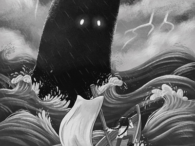 Rising out of the Storm black and white chapter books childrens books childrensbookillustrator illustration interior illustrations kidlitart kidlitillustrator middle grade