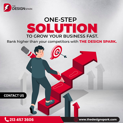 One Step Solution apparel branding business design energy graphic design illustration logo merch one step solution the design spark ui vector