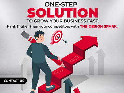 One Step Solution apparel branding business design energy graphic design illustration logo merch one step solution the design spark ui vector