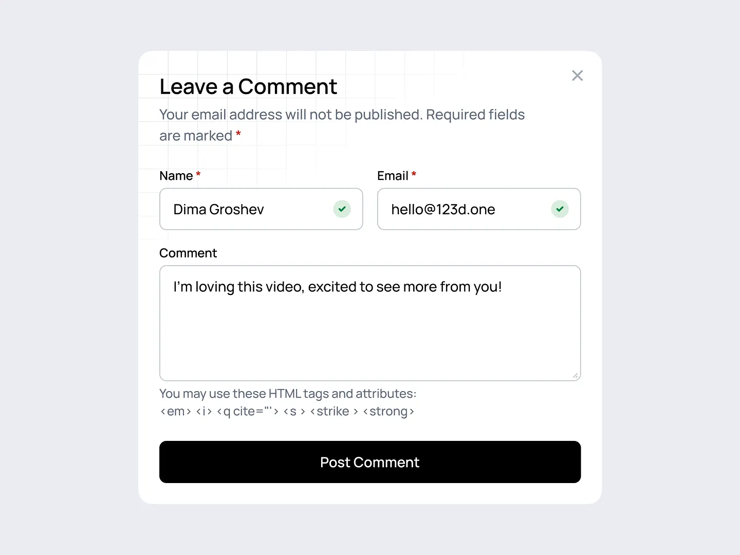 Engaging Comment Thread Design: Enhancing User Interaction