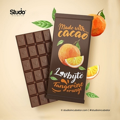 LOVBYTE - Chocolate Branding, Experience Design logo design