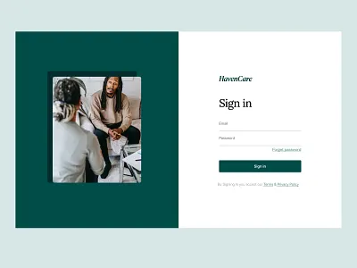 HeavenCare/ Sign In app branding design graphic design ui ux website