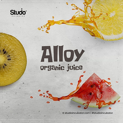 Alloy - Juice Brand Branding, Experience Design logo design