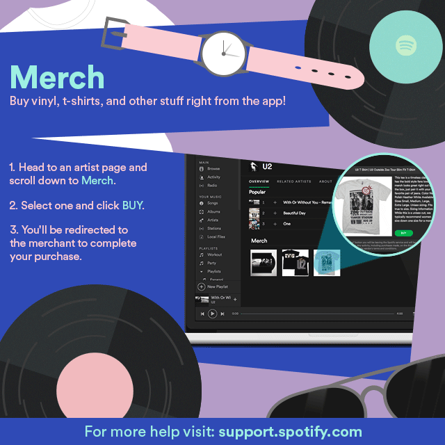 Infographic Merch graphic design